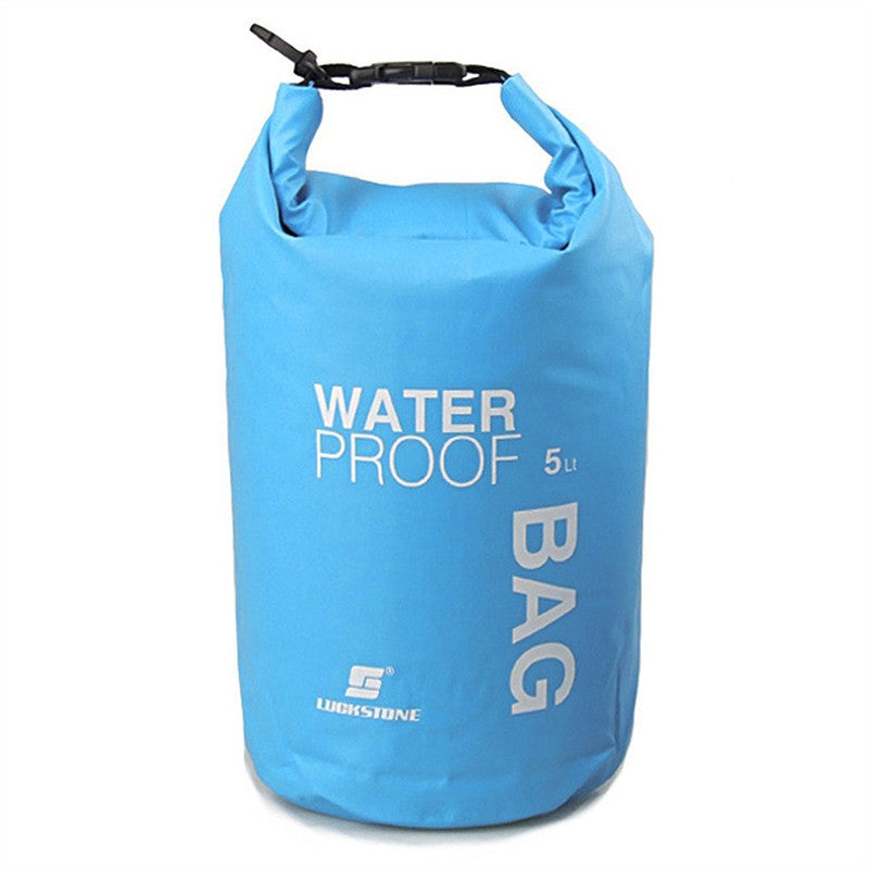 5L Ultra-portable Outdoor Travel Waterproof Dry Bag Pouch Phone Camera Storage Bag for Camping Boating Kayaking Rafting Fishing